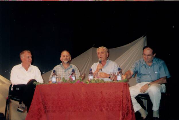 Jacques Cory at the Yarkon's River Shore